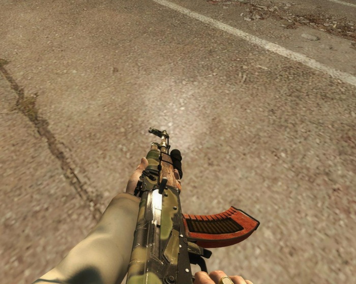 Скин AK-47 из всеми известной игры Metro 2033, теперь для Left 4 Dead 2.
